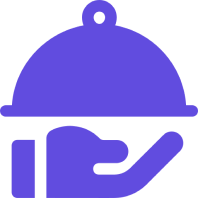 Restaurant waiter icon