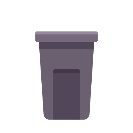 Sanitary waste bin
