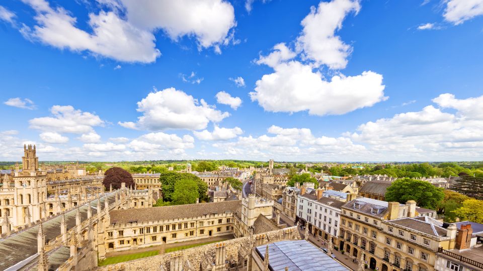 Photograph of Oxford city centre