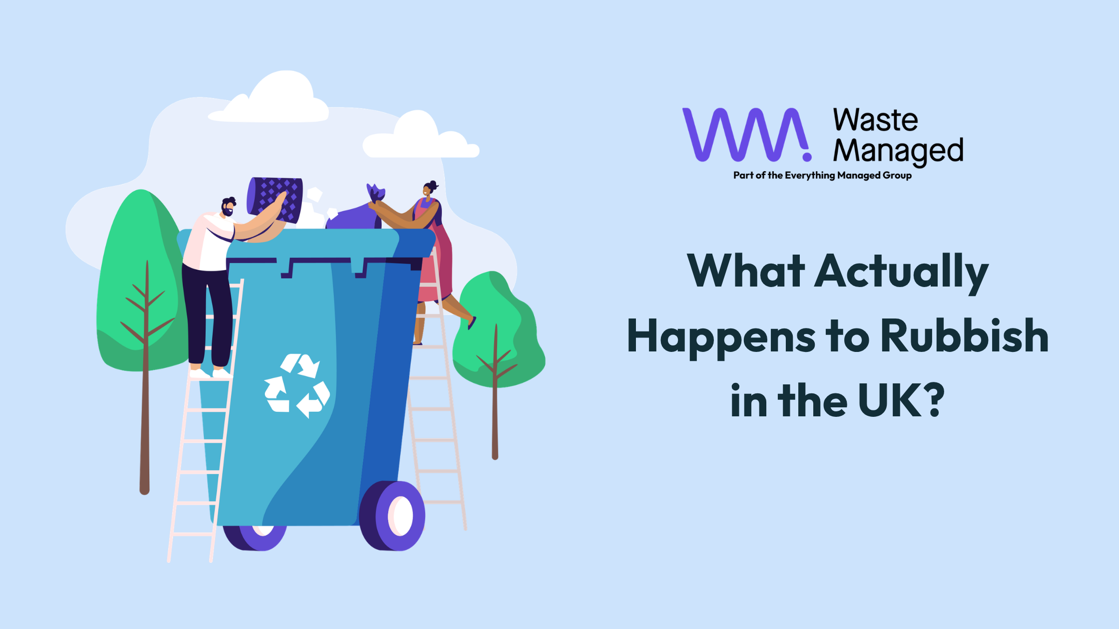 what happen happens to rubbish in the uk