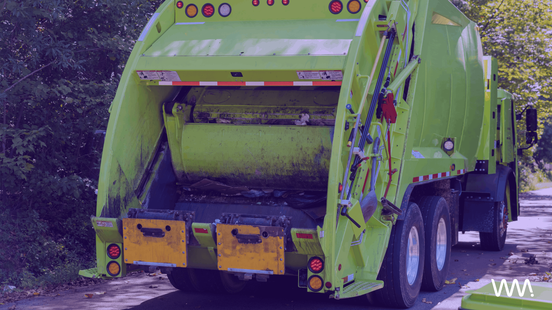 waste collection vehicle
