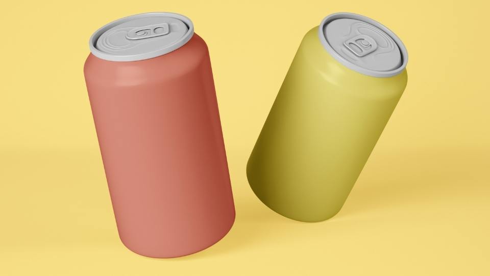 aluminium cans