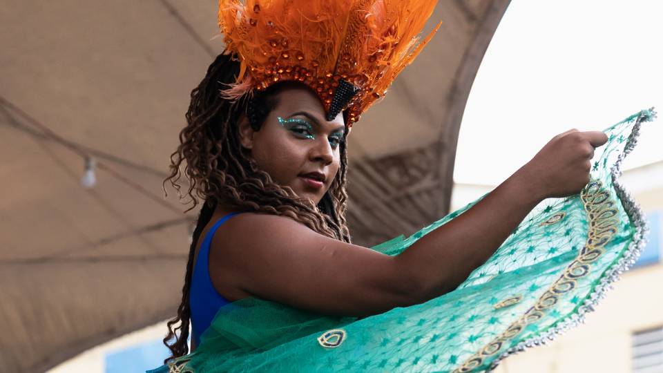 Notting Hill Carnival dancer