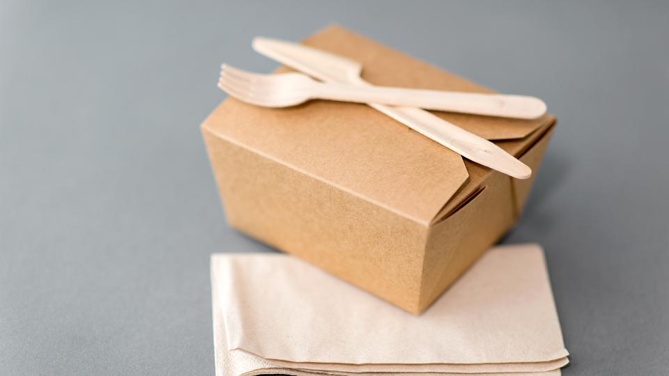 Plant based takeaway packaging