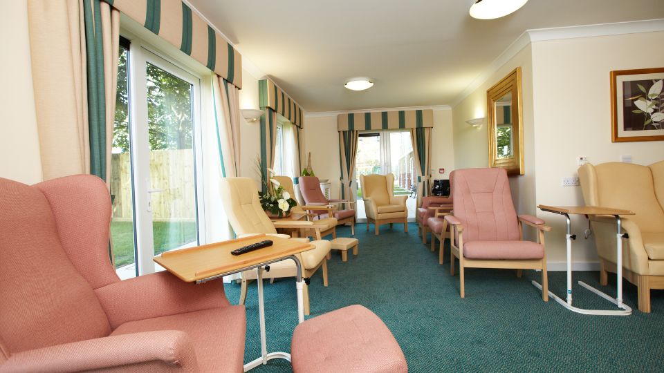 Inside a UK care home
