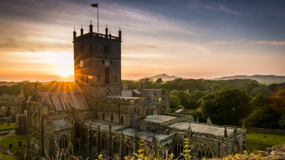 st davids cathedral in wales