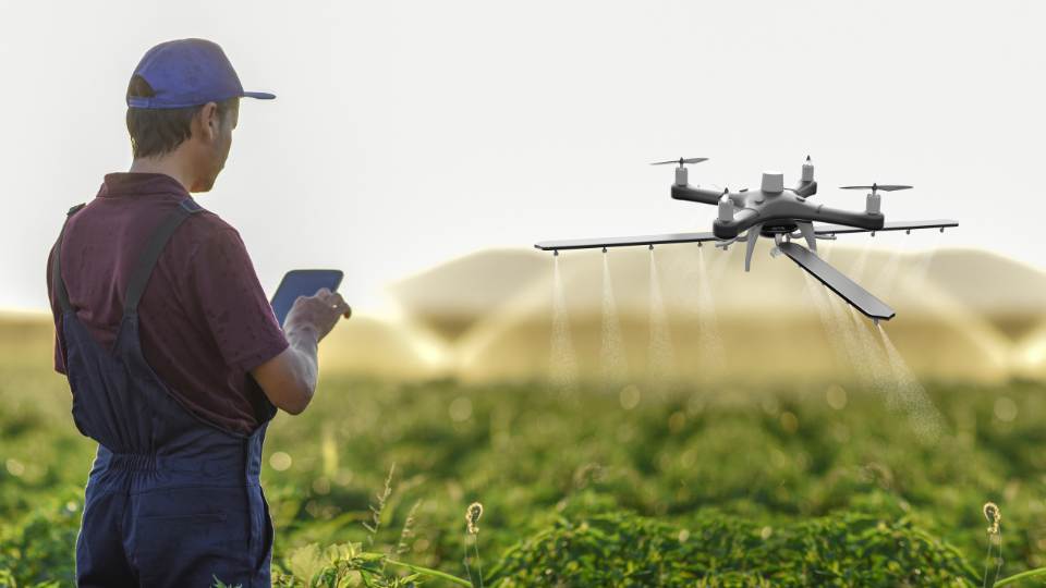 regenerative farming with drone