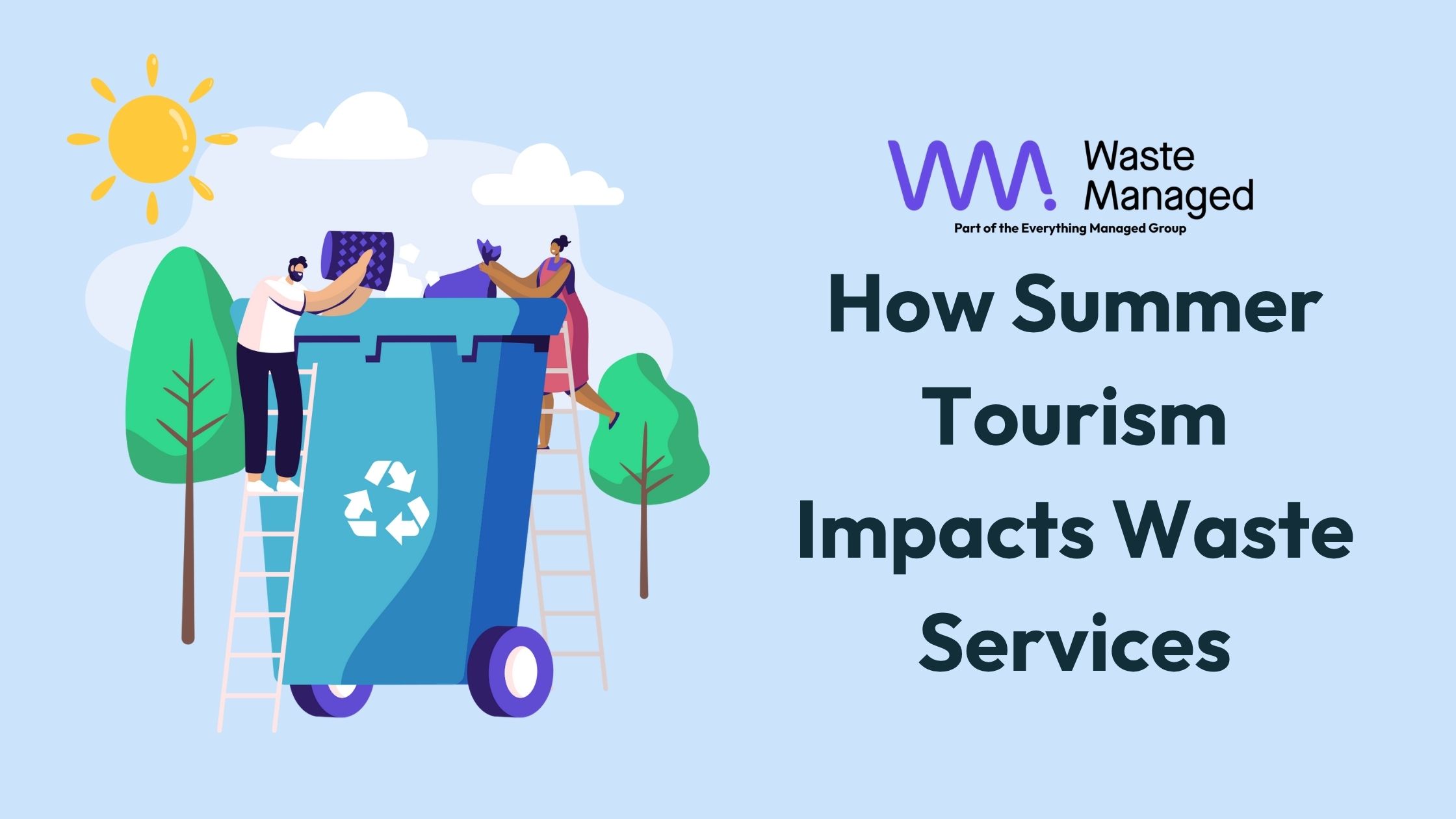 summer tourism impacts waste