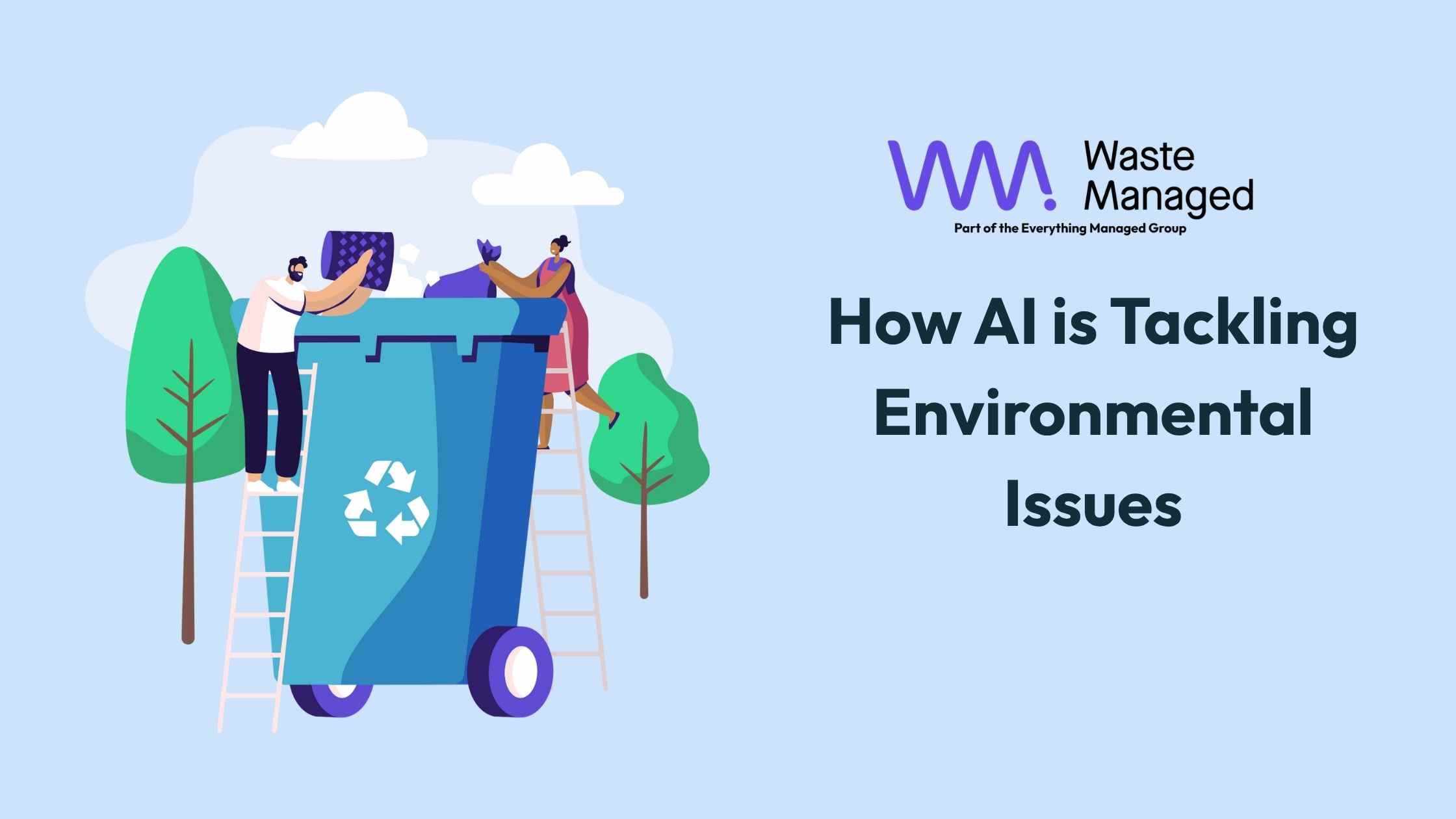 how AI tackling environmental issues