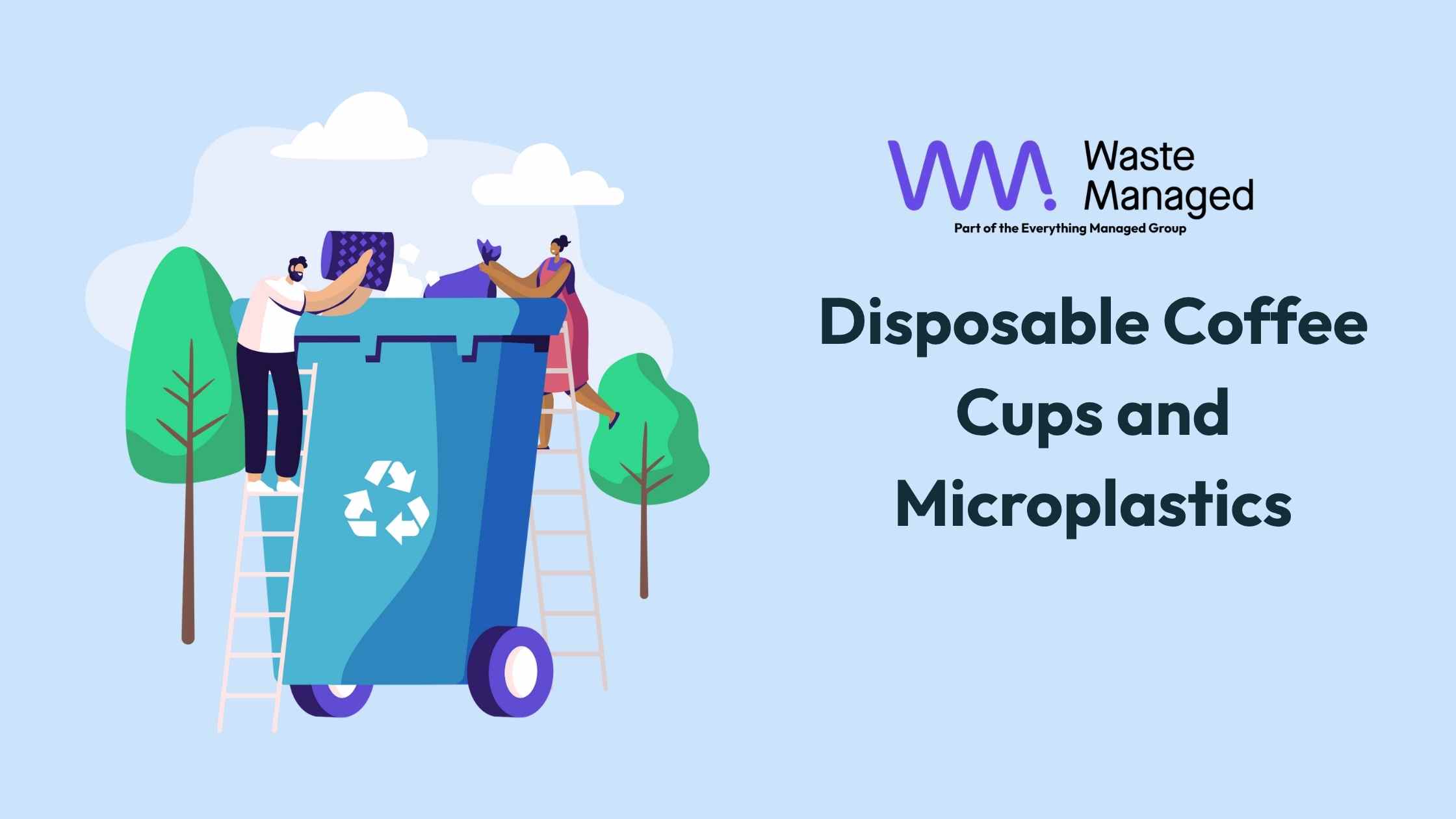 disposable cups and microplastics