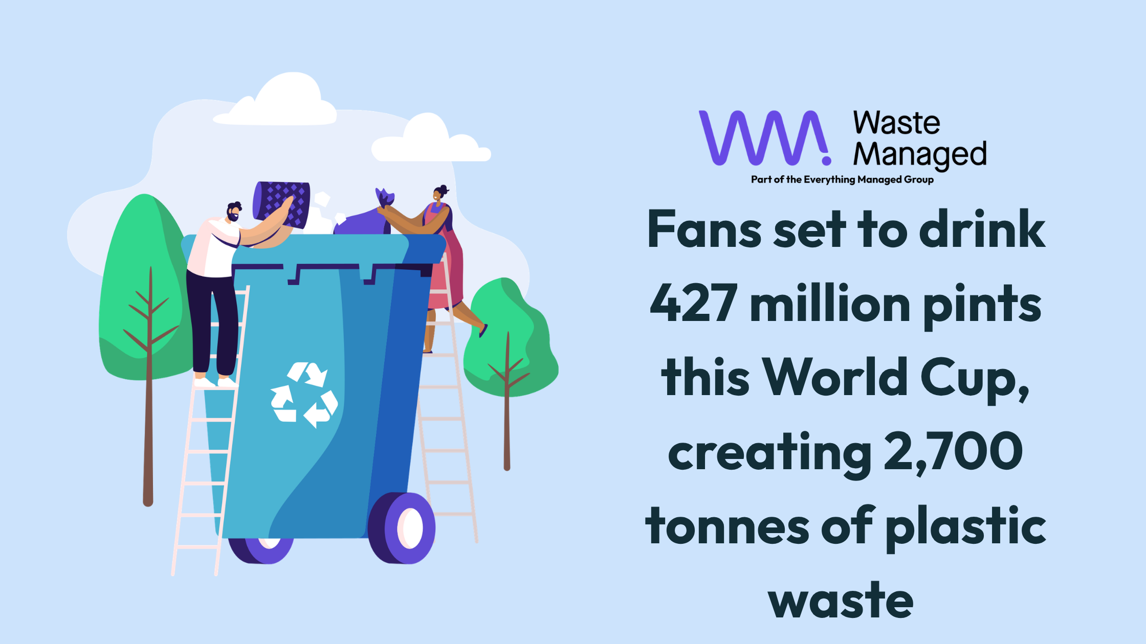 world cup 2026 plastic waste infographic